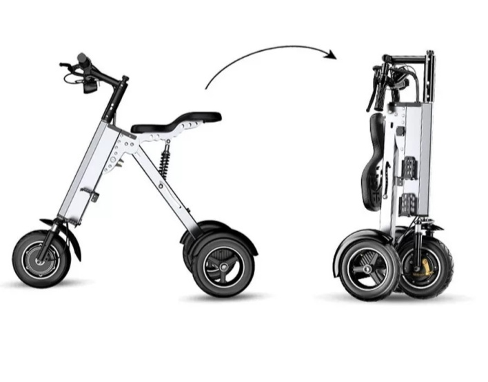 FER-3 36V Folding Three Wheel Electric Vehicle