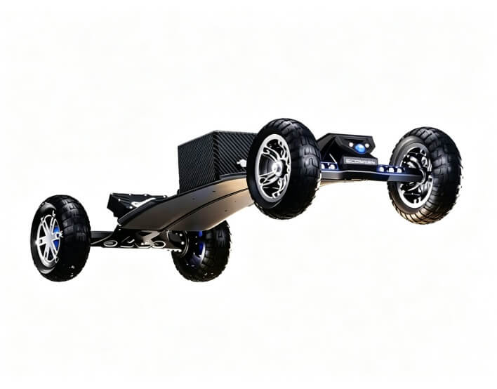 ESK-8 All-Terrain Off-Road · Full Carbon Fiber · Planetary Gear Motor