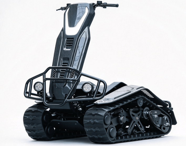ESS-T2 Electric Tracked Outdoor All-Terrain Adventure & Leisure Vehicle